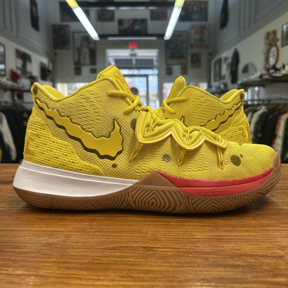 Size 12 - SpongeBob SquarePants x Nike Kyrie 5 SpongeBob Worn Once